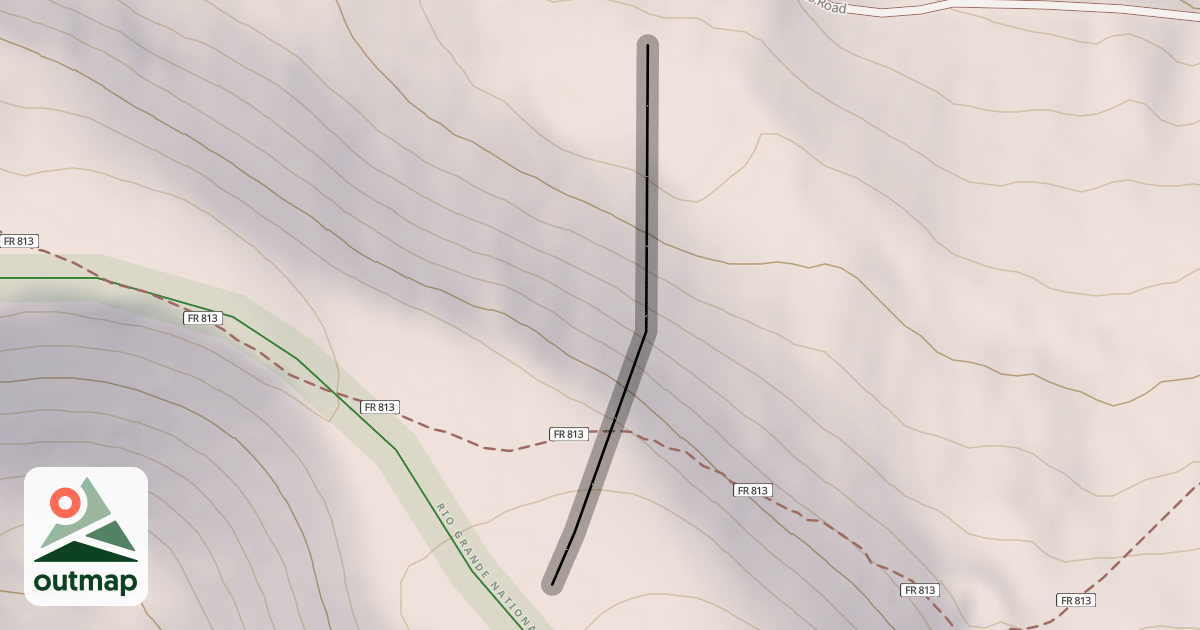 Map of Coyote Chutes
