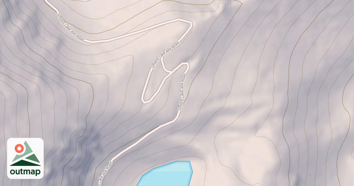 Map of SMITH LAKE 4X4
