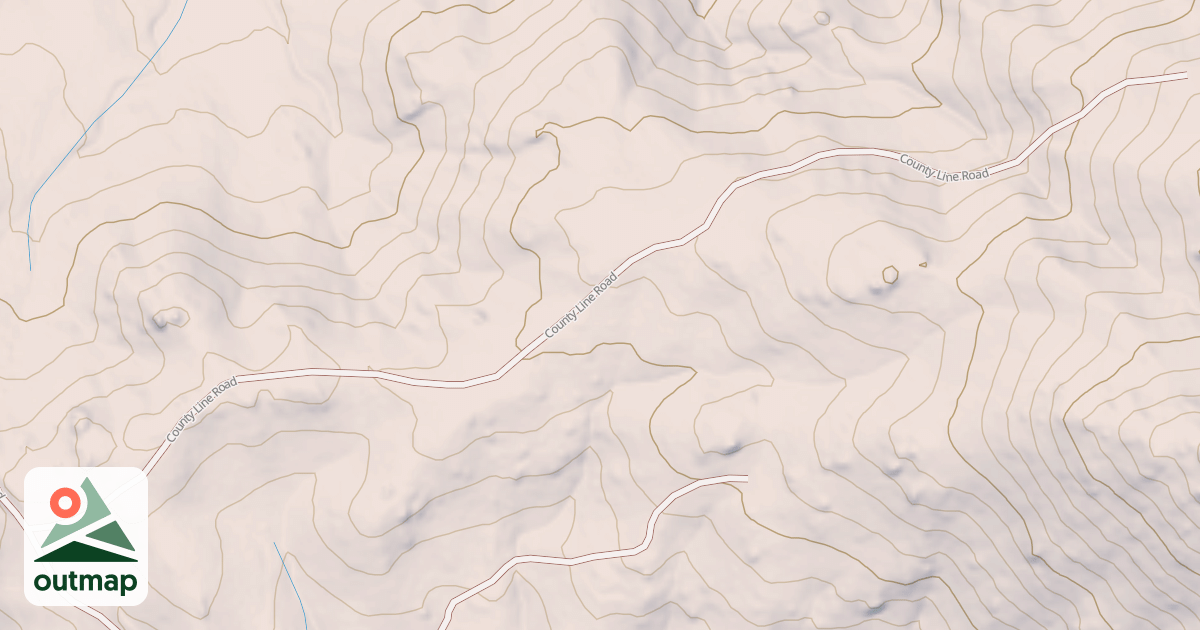 Map of COUNTY  LINE