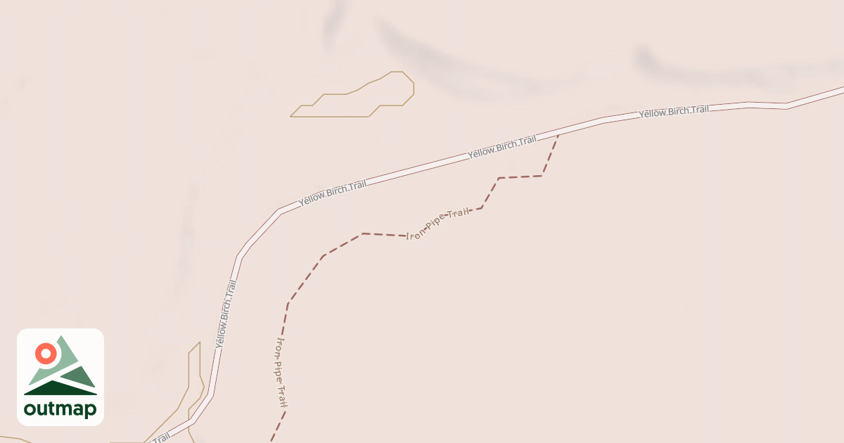 Map of Straight Arrows Trail