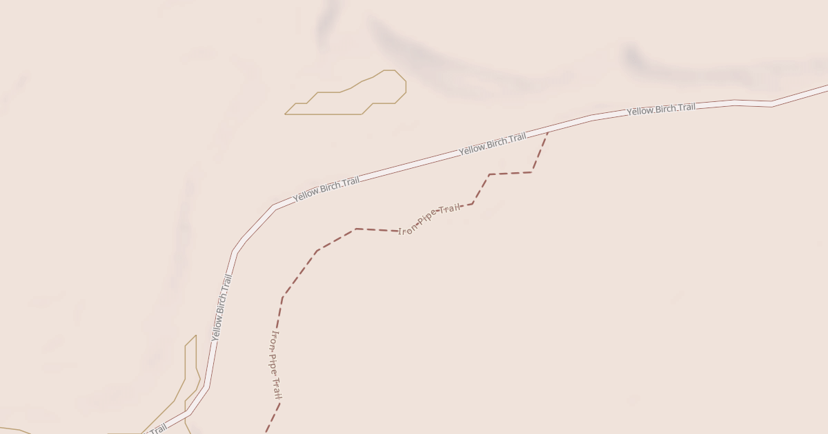 Map preview of Straight Arrows Trail