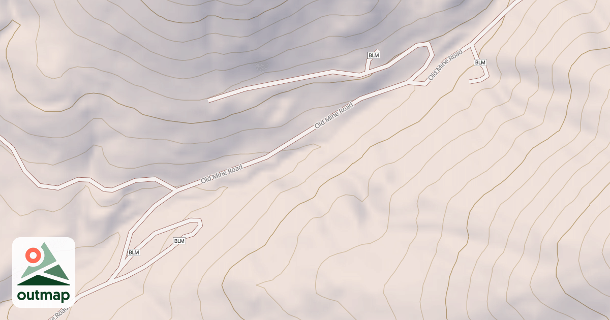 Map of BLM National GTLF Public Motorized Roads 60634567-6f1d-410d-bba4-450a037c42f8