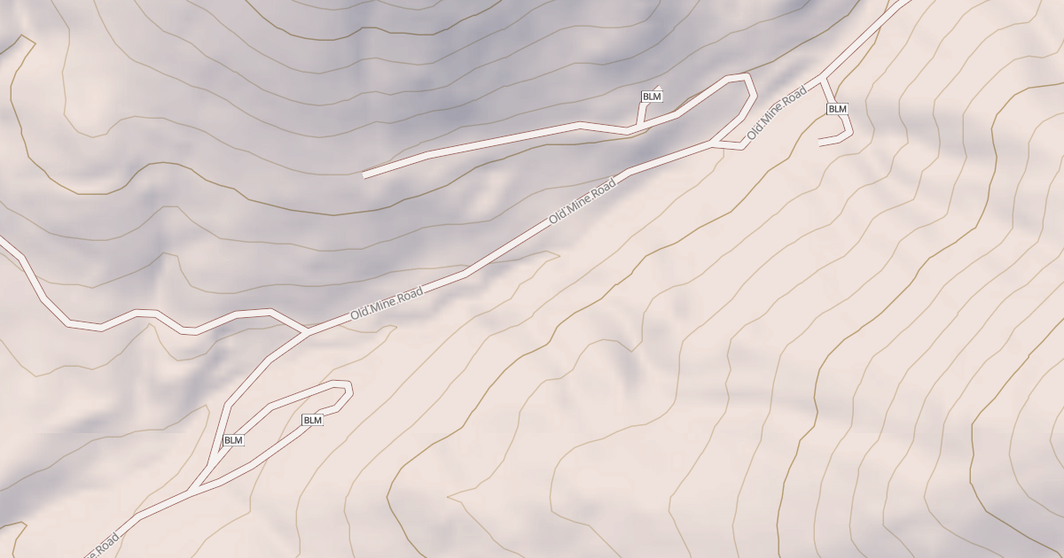 Map preview of BLM National GTLF Public Motorized Roads 60634567-6f1d-410d-bba4-450a037c42f8
