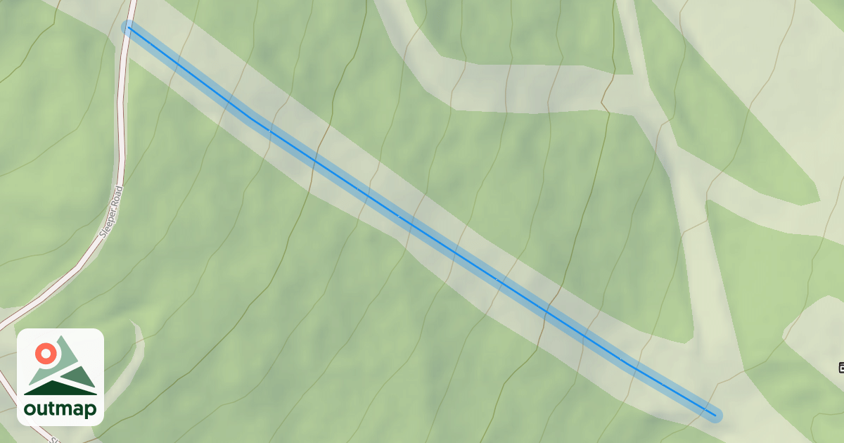 Map of Lower Hot Shot