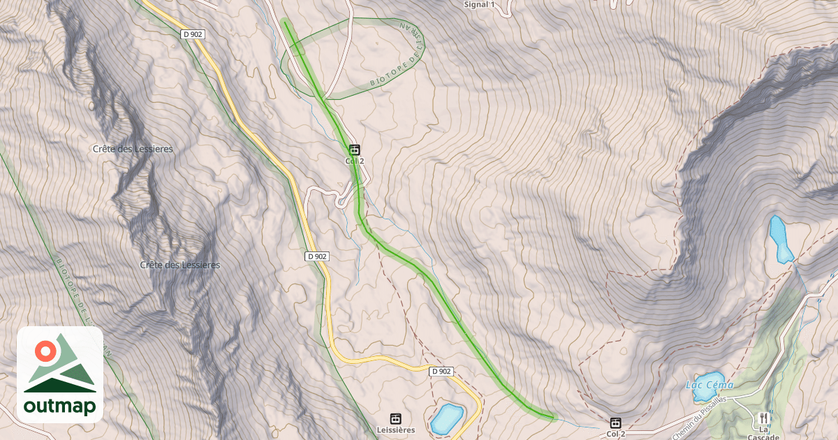 Map of Col