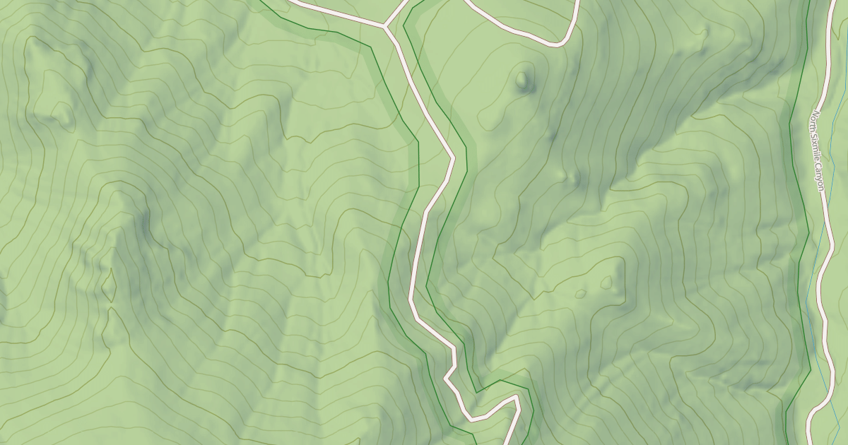 Map preview of MINE SHAFT ROAD