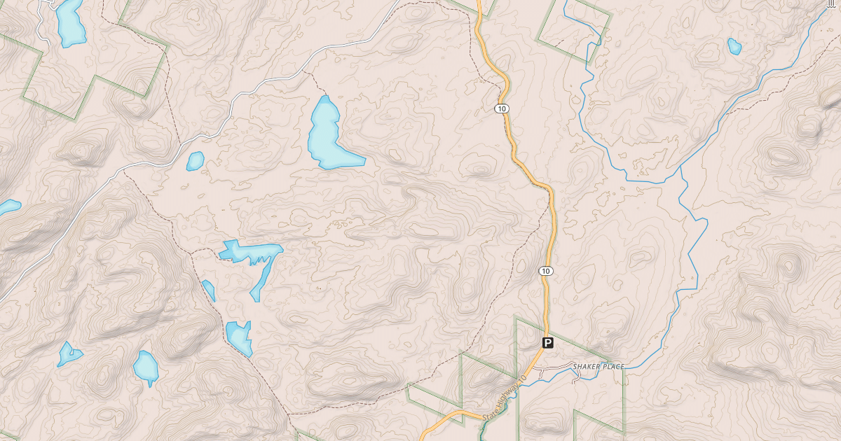Map preview of Wagoners Loop