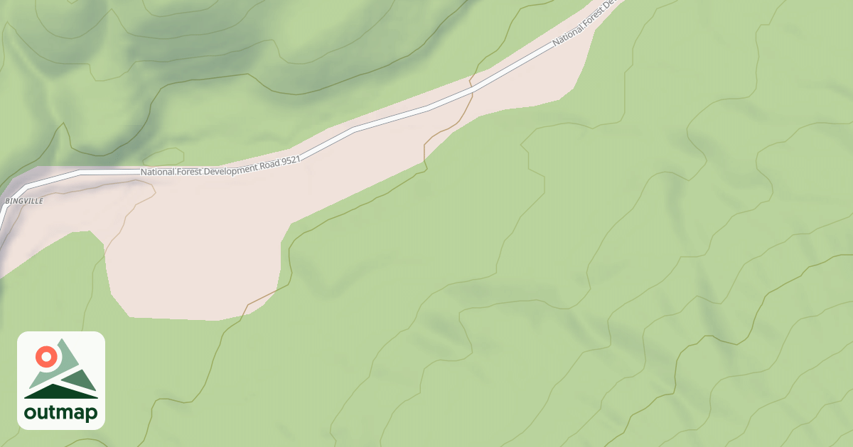 Map of BINGVILLE PIT