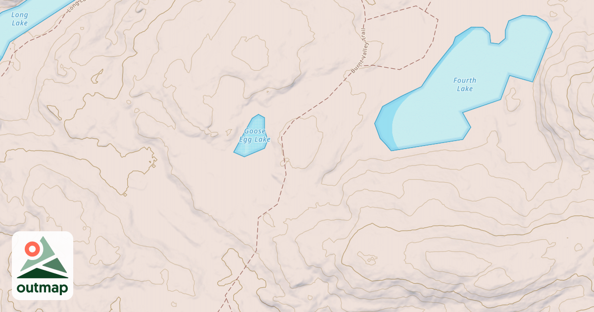 Map of Burnt Vly Trail