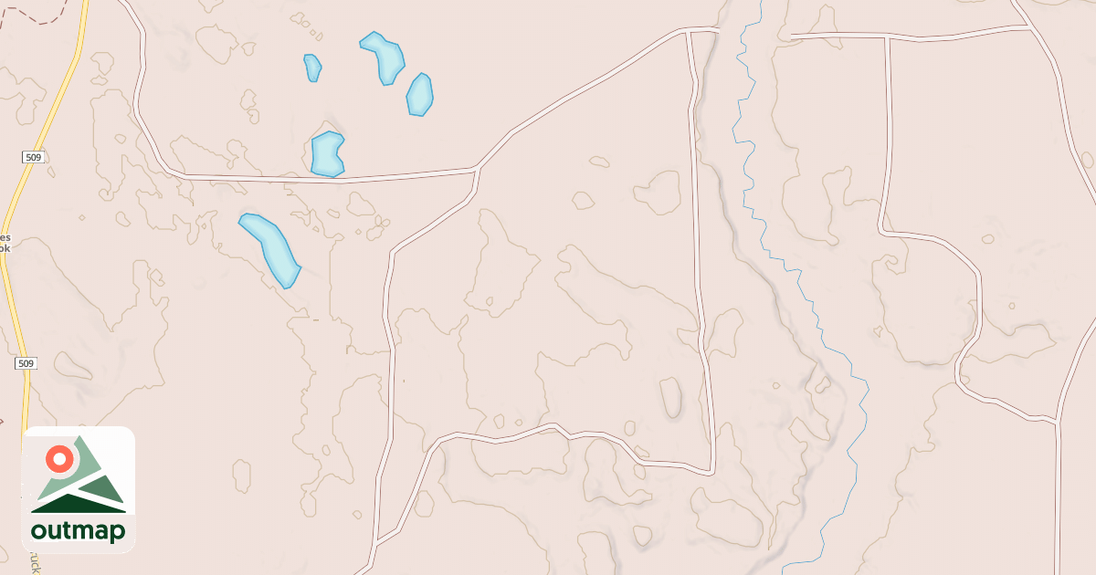Map of BOOKER'S LOOP