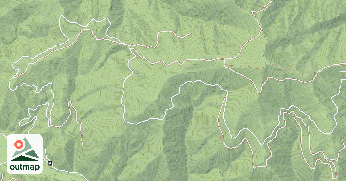 Map of (FDR) JEW MOUNTAIN