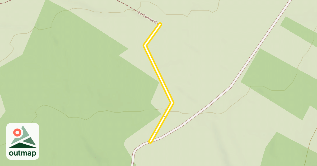 Map of La Combette