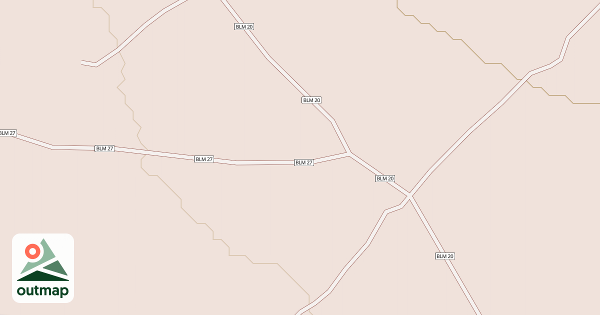 Map of BLM National GTLF Public Motorized Roads 3da4d3dd-12fa-425d-a8e0-5cb7df870e11