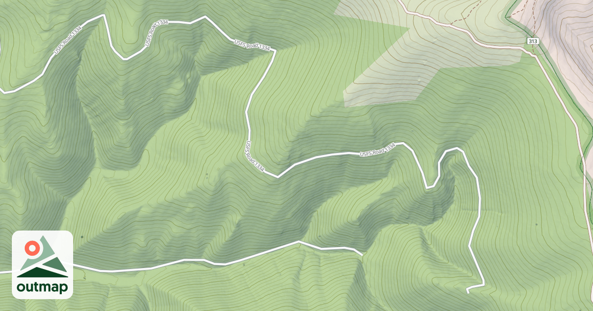 Map of (FDR) ARASTA CREEK