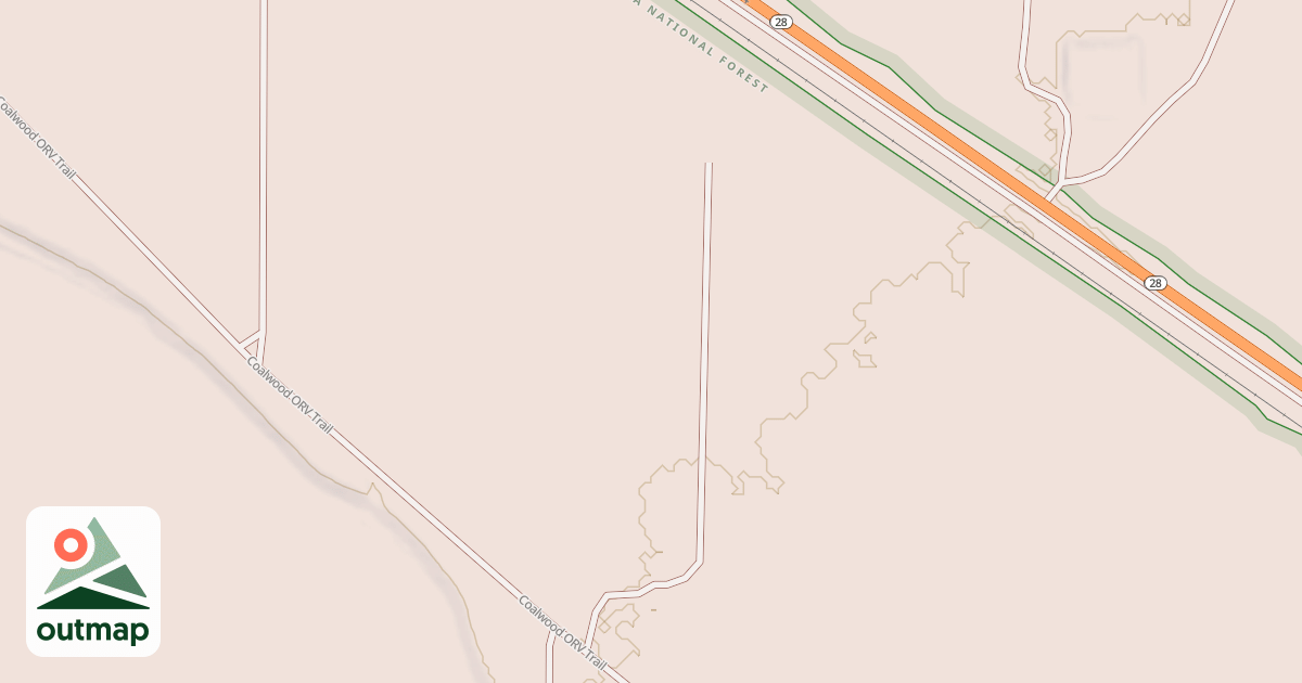 Map of HAYWIRE GRADE SPUR D