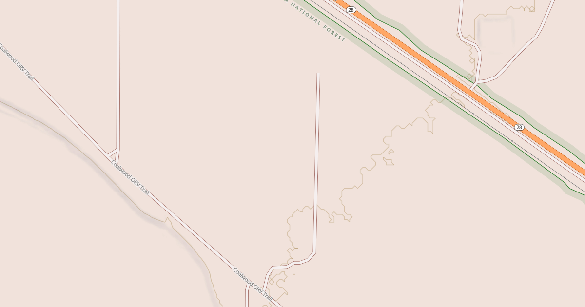 Map preview of HAYWIRE GRADE SPUR D