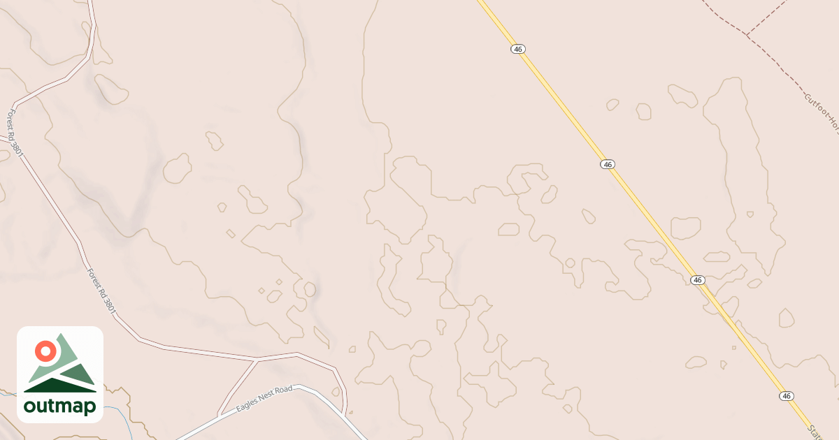 Map of EAGLE NEST SPUR B
