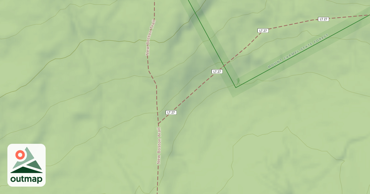 Map of Mt. Carmel