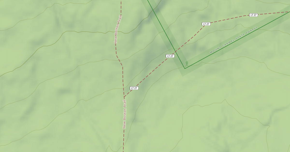 Map preview of Mt. Carmel