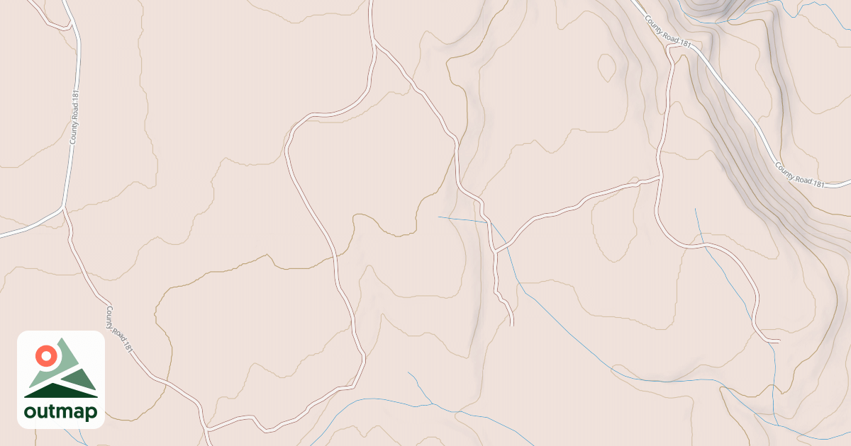 Map of GARDEN SPUR