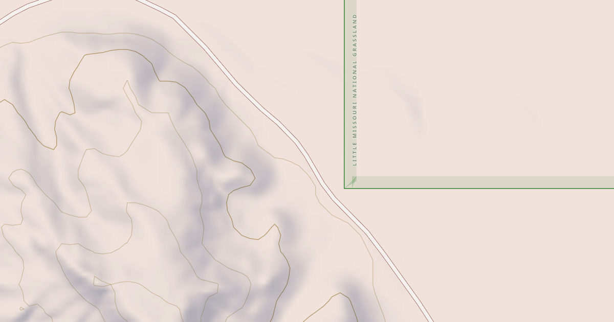 Map preview of USFS National Forest System Roads {B3D89D2C-7CF7-4DE6-88D5-72CAC726045B}