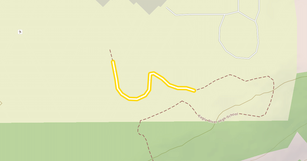Map preview of Eagle River High School