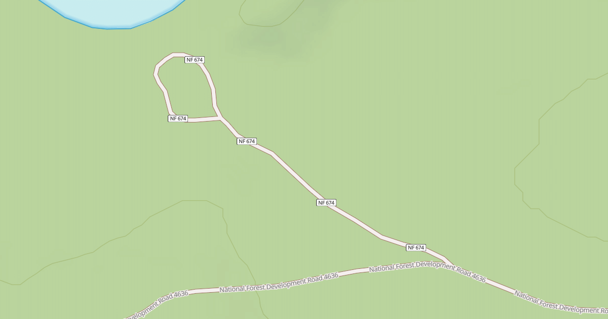 Map preview of CULTUS CAMP GROUND
