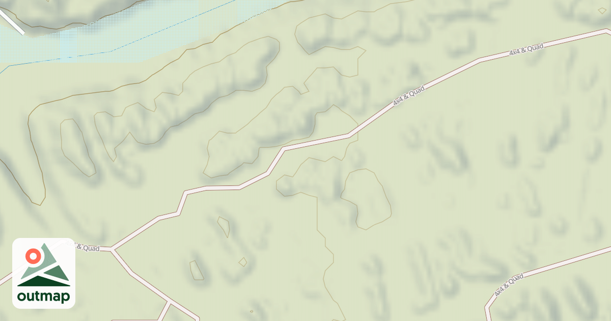 Map of Interlake State Recreation Area Trails