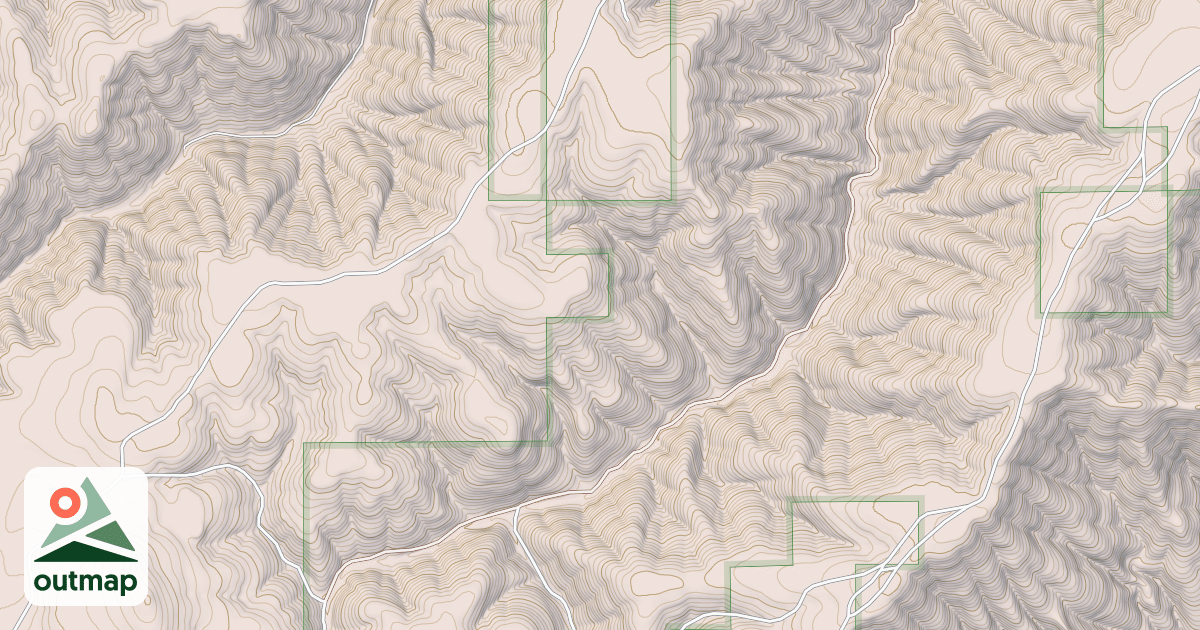 Map of BEAR GULCH