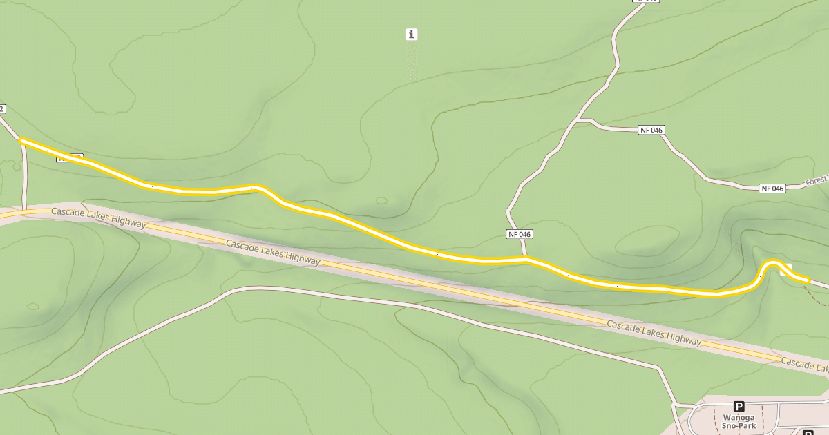 Map preview of Forest Road 4615-040