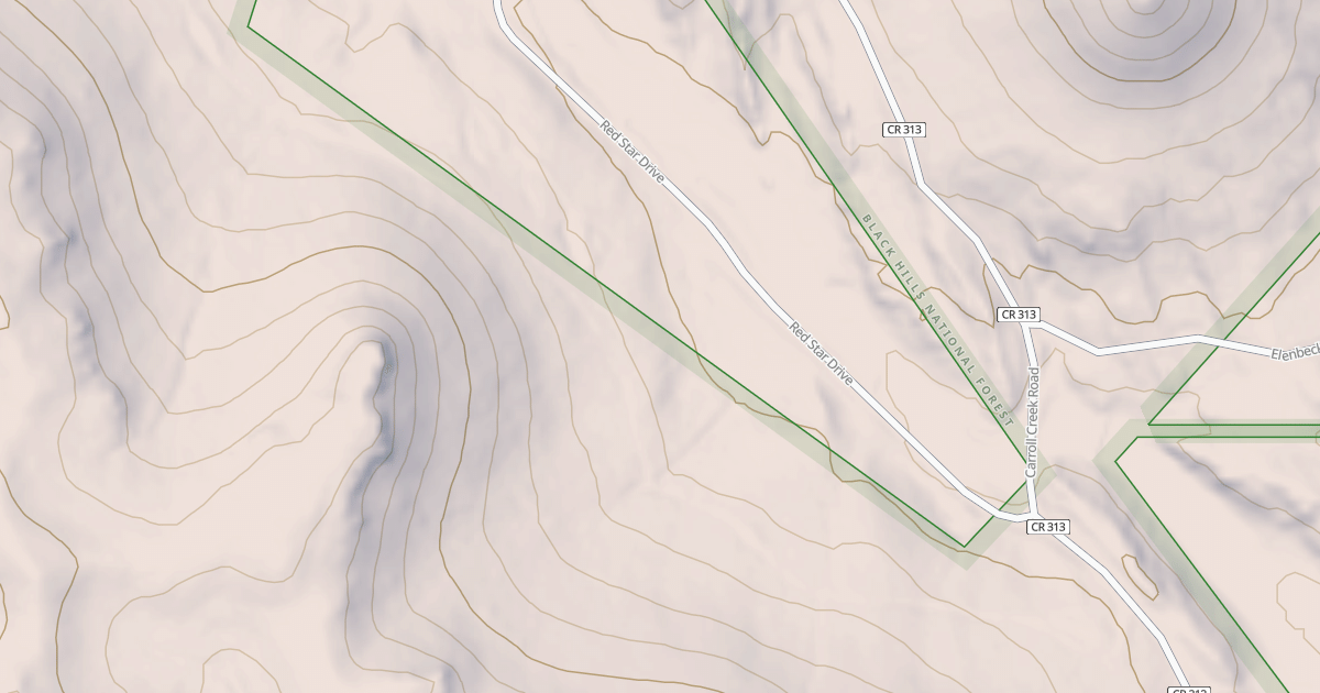 Map preview of CARROLL CREEK BR 1C