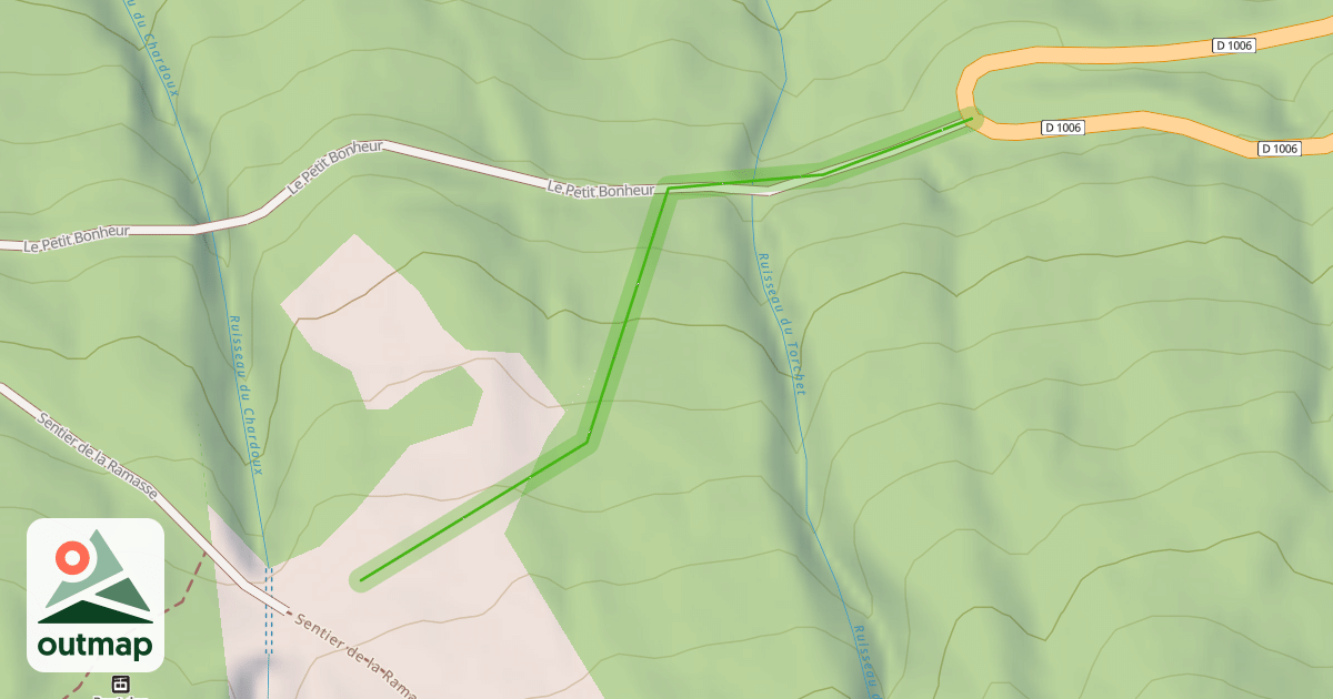 Map of Alpages