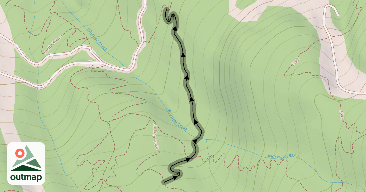 Map of Shake and Bake