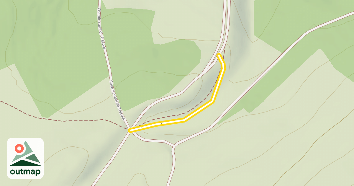 Map of Boucle de l'Epinguy