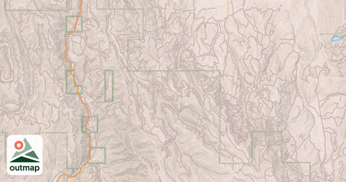 Map of BEAVER CREEK