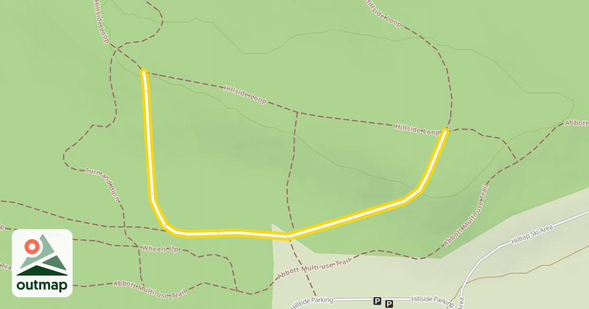 Map of Hillside Loop