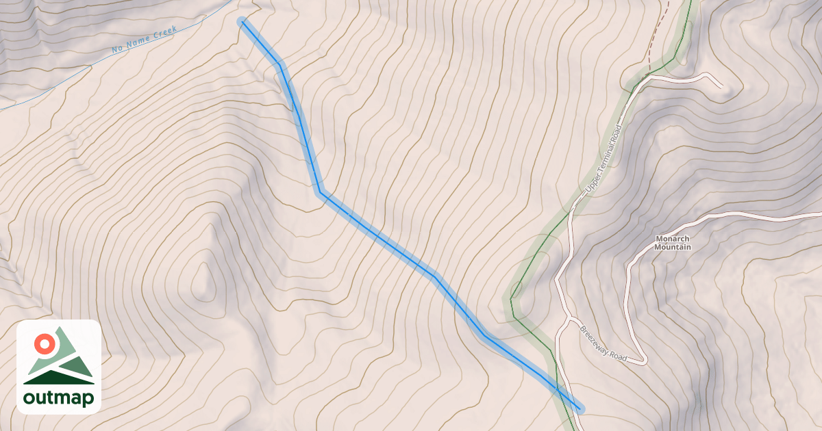 Map of Mule Train