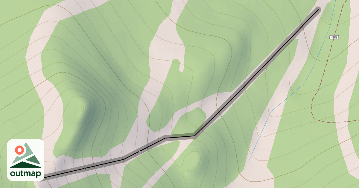 Map of June's Run