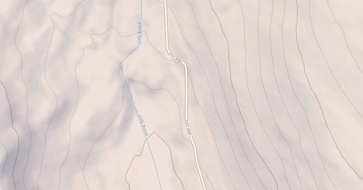 Map preview of CCC Trail