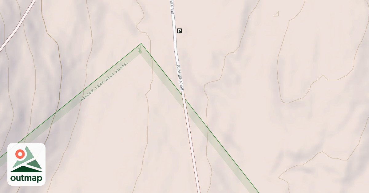 Map of Bartman Trail