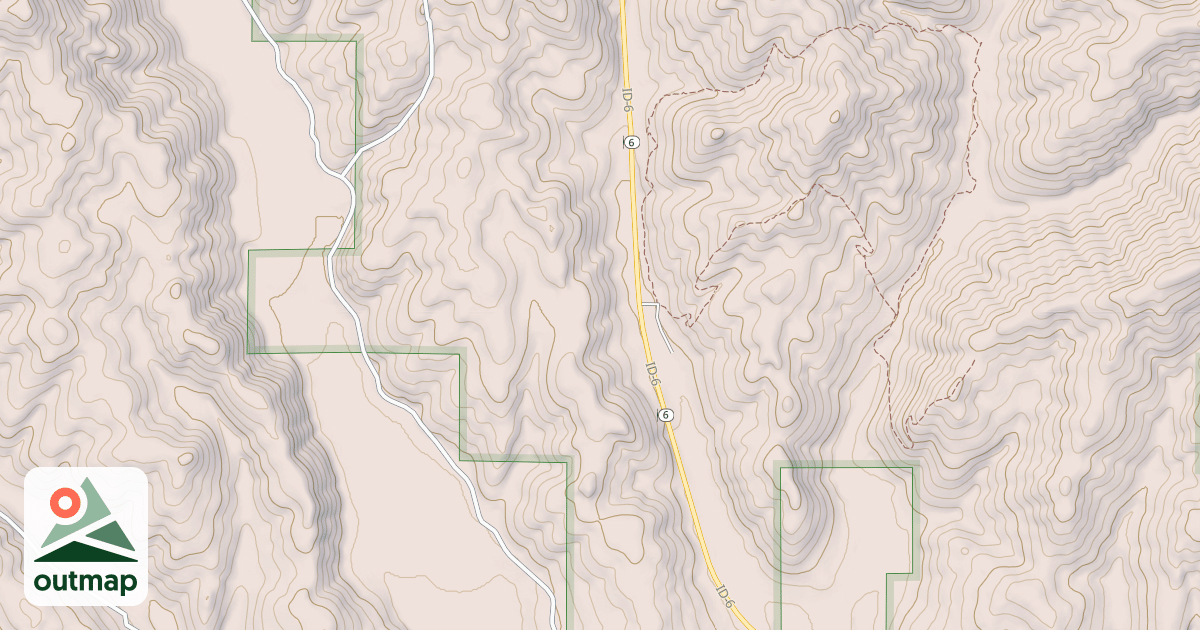 Map of BLAKES RIDGE-2