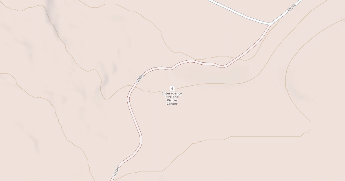 Map preview of BRIDGES CREEK