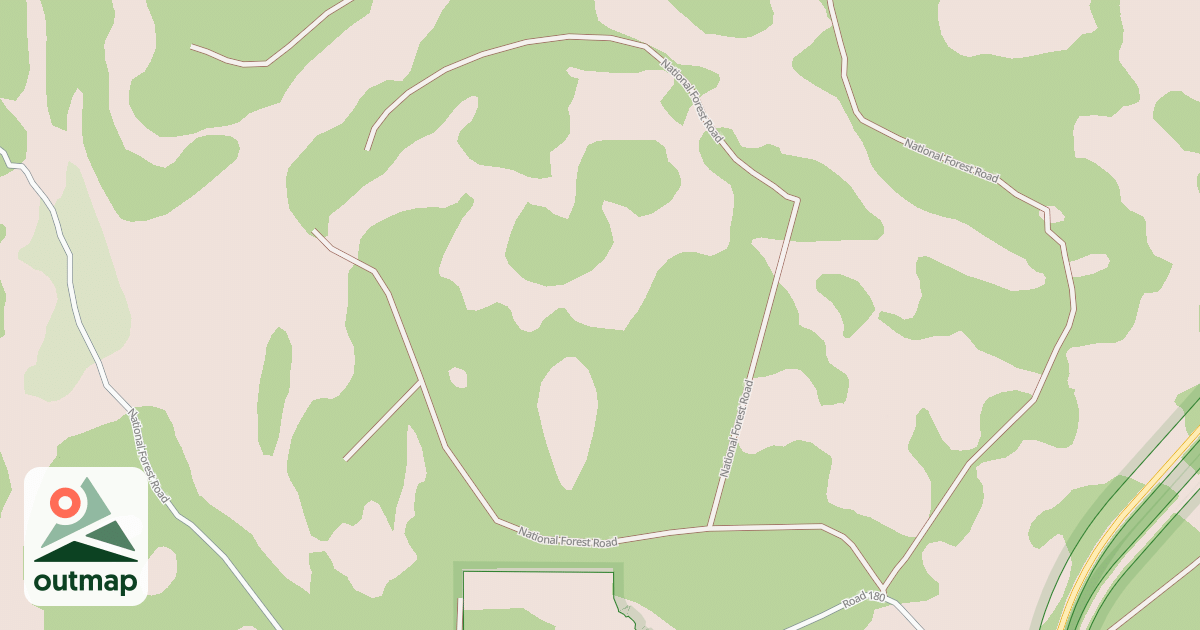 Map of CARR BRANCH