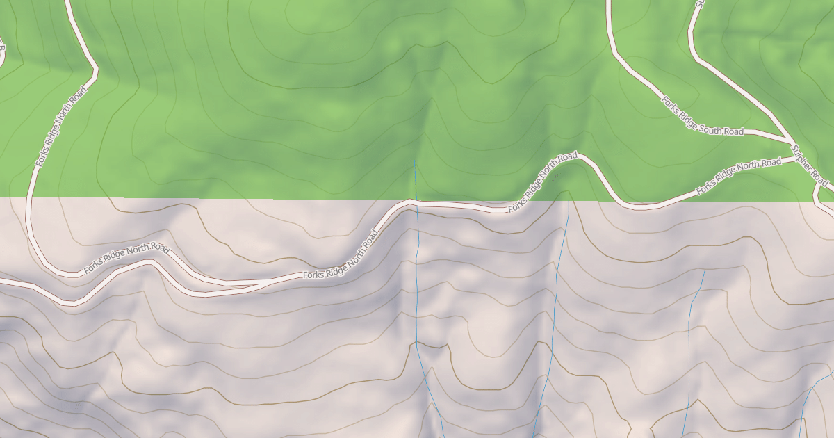 Map preview of FORKS RIDGE NORTH