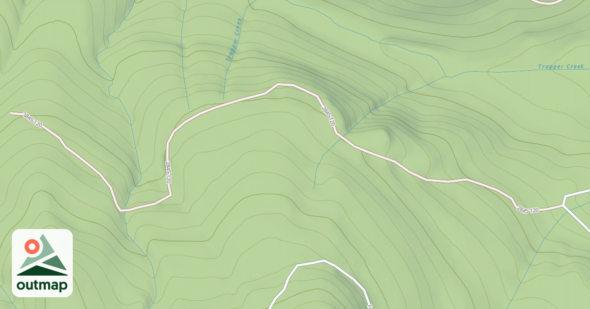 Map of USFS Motor Vehicle Use Map Roads {DFBD0736-D737-46D2-9F3A-47585F6C84CA}