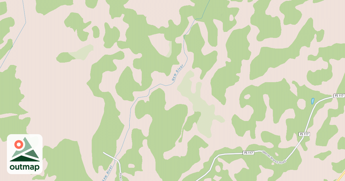 Map of USFS Motor Vehicle Use Map Roads {E335D73C-66B2-4F90-9715-A0A297414FF2}