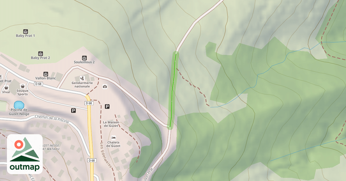 Map of Liaison Prat