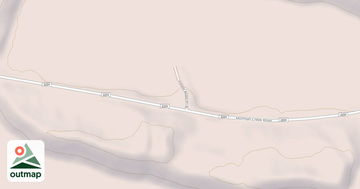 Map of 2231 SPUR R13J