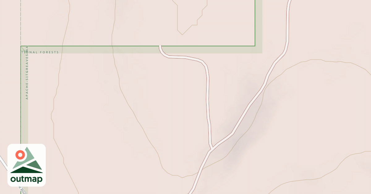 Map of USFS National Forest System Roads {702F13F8-187F-4D30-9D9D-4125F7BC08A2}