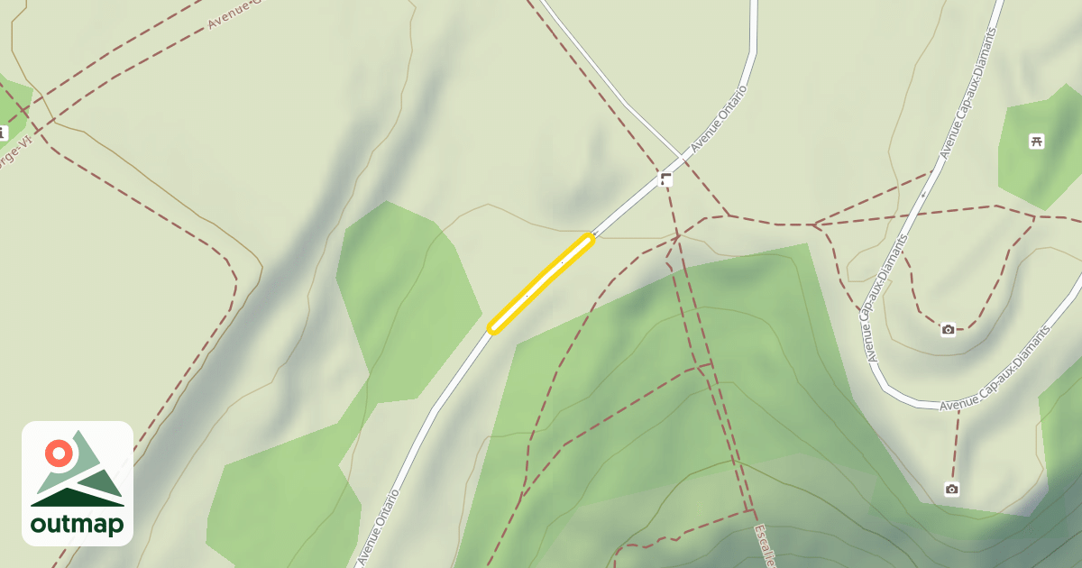 Map of Avenue Ontario